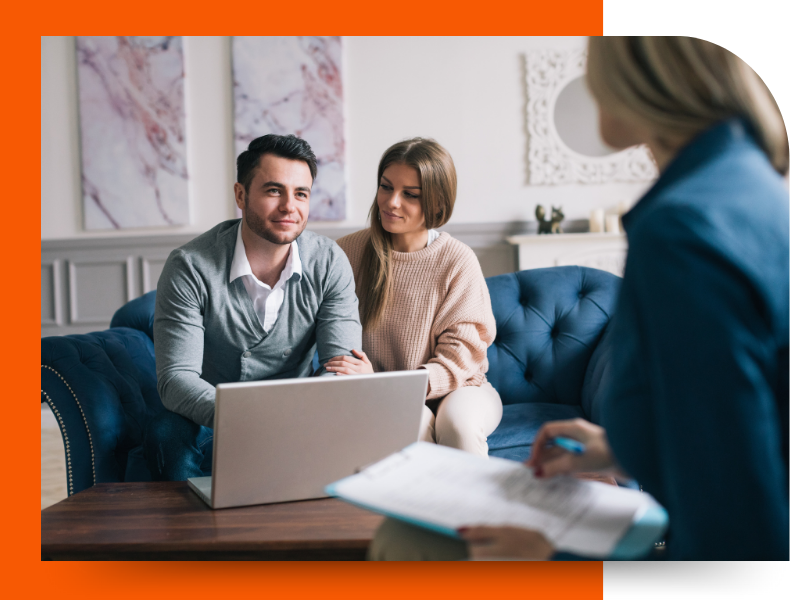 young couple insurance